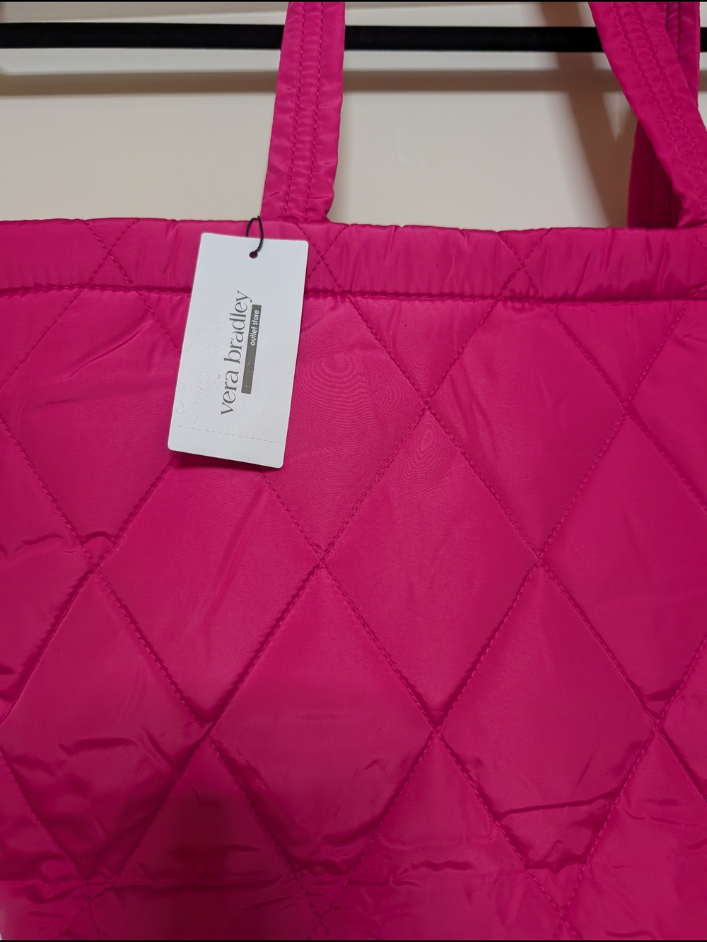 Vera Bradley Quilted Tote - Picture 2 of 5